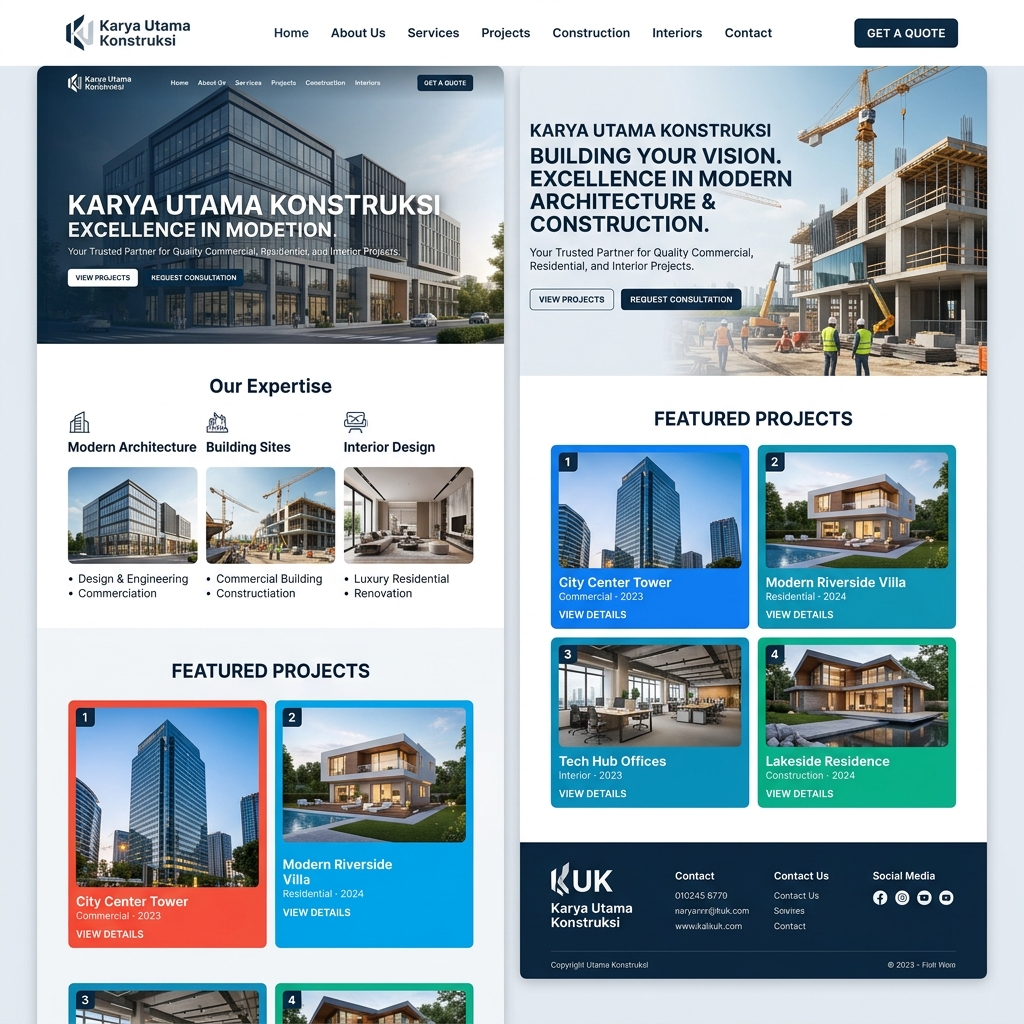 Karya Utama Konstruksi Mobile